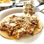 Tacos con queso