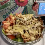 Bowl salad porkis