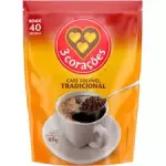CAFÉ SOLÚVEL 3 CORAÇÕES 40G