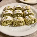 Rotulo crema de pistacho y nutella