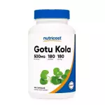 NUTRICOST GOTU KOLA 500 MG 180CAP