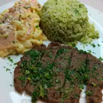Macarron carne o pollo