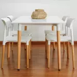Combo Mesa 120x80 + 4 sillas Milan