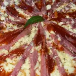 Pizza de jamón