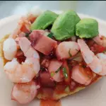TOSTADA MIXTA 🐙🦐