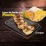 LOMO DE CERDO A LA PLANCHA