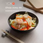 racion de chopsuey de camarones