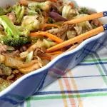 Alcatra com Legumes