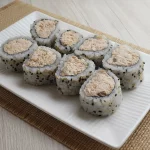 Sushi salmão grelhado