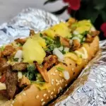 HOT DOG KARIDELI PIÑA Y ARRACHERA