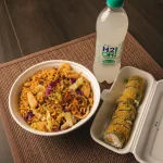 1 Yaki Frango G+  10 Hot  + Limoneto