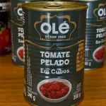 Tomate Pelado em Cubos Olé