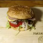 HAMBURGUESA SENCILLA
