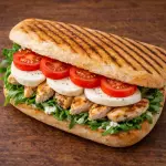 🥪 Panini Poulet Mozzarella & Roquet
