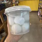 Bolinha de Búfala no soro