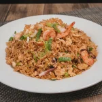 Arroz chaufa de mariscos