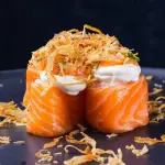 Gunkan alho poró (4 peças)