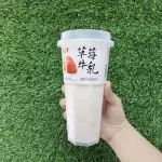 Bebida láctea trocitos frutilla