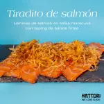 Tiradito de salmón