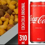 Salgados Fritos + 2 Latas 350ml