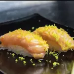 Niguiri simples com limão - 6 un