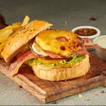 Hamburguesa Hawaiana