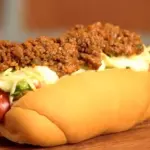 Hot dog carne Moida