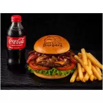 Combo Sweet Onion & Bacon Burger