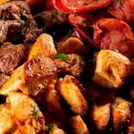 MIX DE ISCAS CARNE, FRANGO, LINGUIÇA