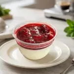 Panna Cotta - Calda de morango