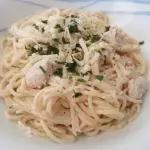 FETUCCINI POLLO CHAMPIÑON