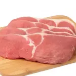 Cecina de pulpa blanca.