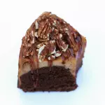 Rebanada de Chocoflan