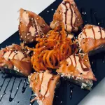 SUSHI PIZZA DE SALMÓN
