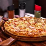 Pizza pollo Carbonara