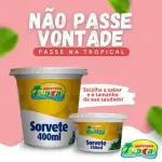 Sorvete Tropical 400ml