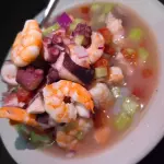 COCTEL DE CAMARON Y PULPO