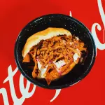 TORTA DE CHILAQUILES CON PASTOR