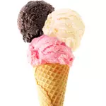 Cono 3 sabores