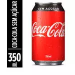 Cola Cola Zero lata (350ml)