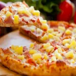 Porcion Pizza Hawaiana