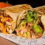 BURRITO FRANGO COM BACON