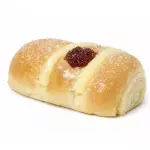 Pão de Leite com Creme e goiabada