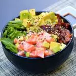 Poke bowl de salmón