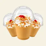 Mousse dulce de leche