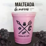 Malteada de moras