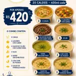 20 caldos