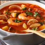 SOPA DE  MARISCOS