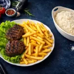 Filé mignon com fritas