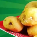 PORCIÓN DE PAPA COCINADA